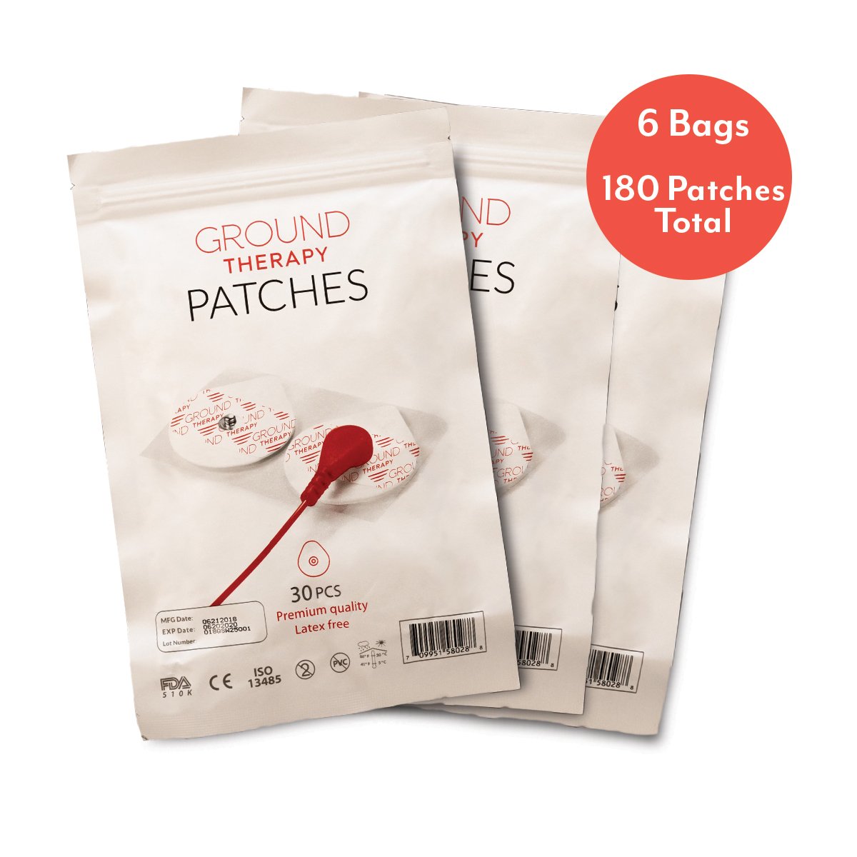 Ground Therapy Replacement Patches