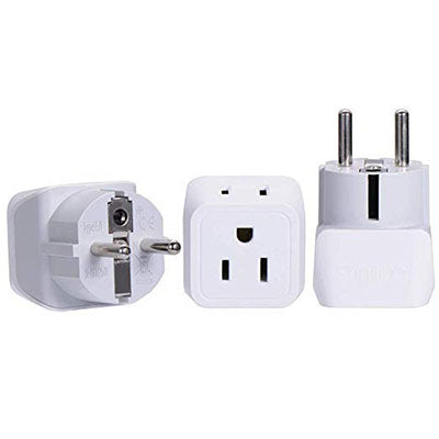 Type E/F International Outlet Adapter